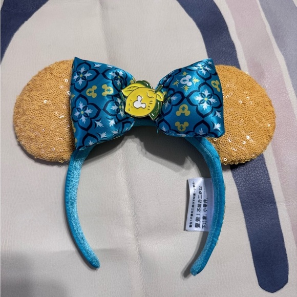 Disney Accessories - Disney World Parks Epcot Italy Pavilion Limoncello Saluti Minnie Ears Headband